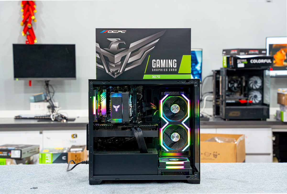 PC AMD TTG GAMING Ryzen 5 8400F RTX 3070 8GB BLACK (All NEW - Bảo hành 36 tháng) (Cấu hình gốc)