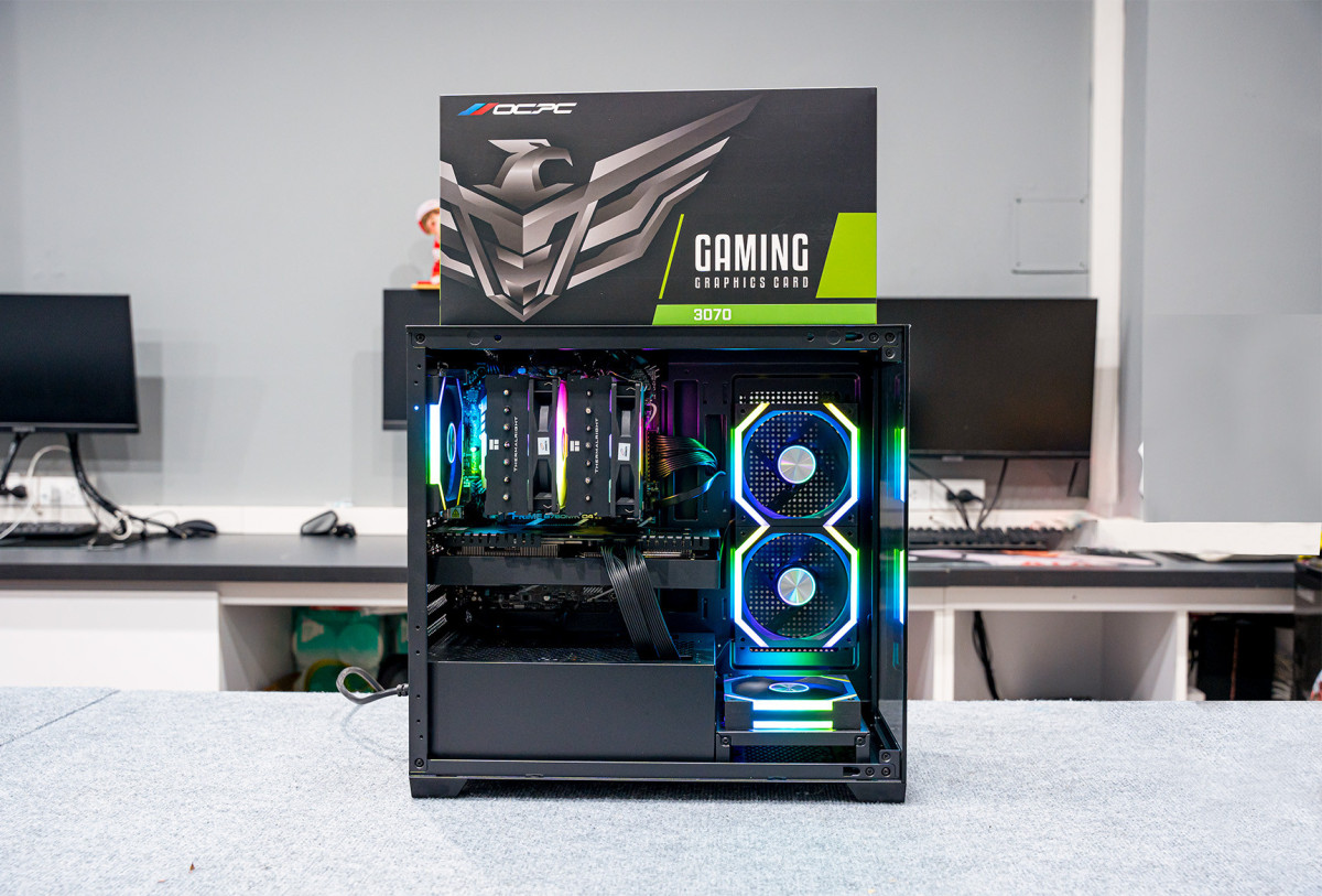 PC AMD GAMING Ryzen 7 9700X - RTX 3070 8GB BLACK (All NEW - Bảo hành 36 tháng) (Cấu hình gốc)